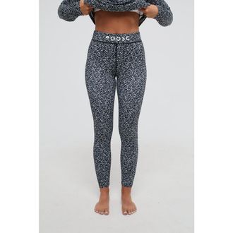 OOSC Baselayer Leggings - Penfold Collab Womens in Black And White Speckled at Nordstrom, Size Large