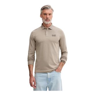Emporio Armani Emporio Armani Ea7, Heren, Tops, Beige, Maat: XL Katoen