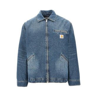 Carhartt Work in Progress Padded denim Detroit jacket Man S