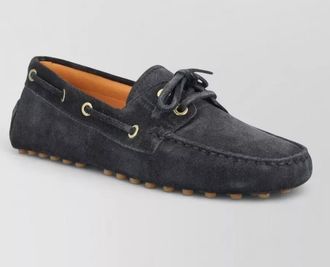 Tod's suede loafers