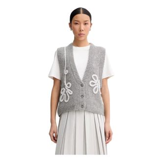 Munthe Mujer, Jerseys, Gris, Talla: S