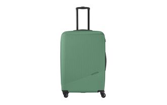 Travelite Koffer TRAVELITE BALI Trolley, Damen, Gr. B/H/T: 51cm x 77cm x 29cm 96 l, gr&uuml;n, Polyester, Koffer Koffer