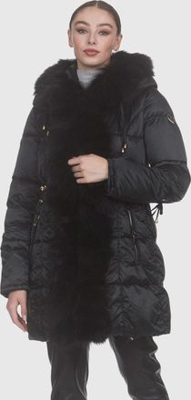 Gorski APRES-SKI JACKET WITH TOSCANA LAMB TUXEDO