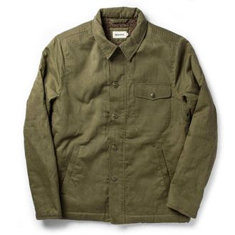Taylor Stitch The Lined Watts Jacket in Olive