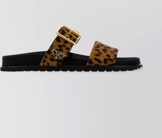 Prada leather slides