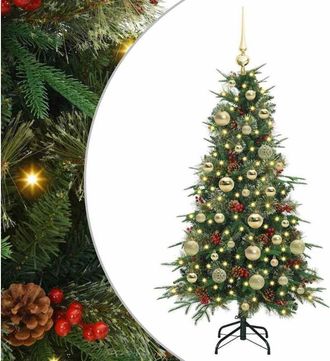 vidaXL &Aacute;rbol De Navidad Artificial Con Ramas Articuladas Verde 120 Cm Vidaxl