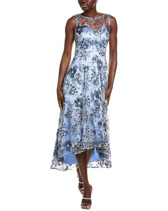 Eliza J Sleeveless Embellished Midi Dress