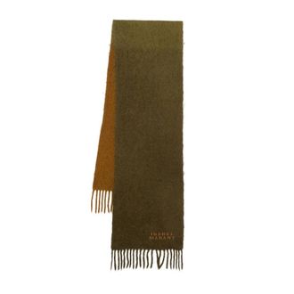 Isabel Marant Accessoires, Dames, Groen, ONE Size, Firna Scarf