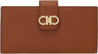 Ferragamo Grained Leather Continental Wallet
