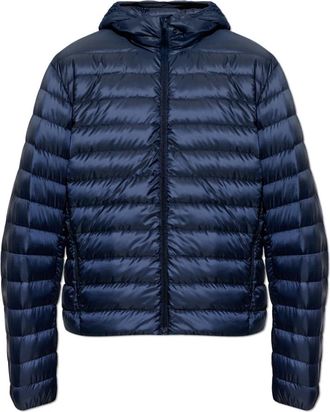Canada Goose Stratus Hoodie Tonal Label - Heren - Gewatteerde jassen - Blauw - S - Leer - Jassen