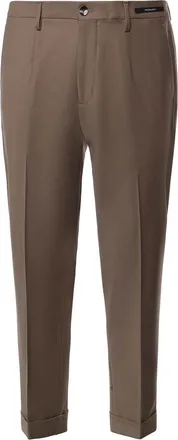 Michael Coal Wool-Blend Work Trousers