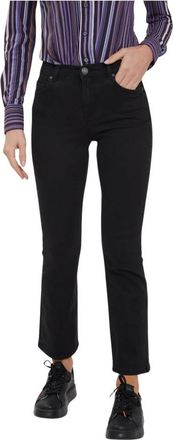 Pinko Bootcut Denim Jeans Brenda Style - Dames - Bootcut Jeans - Zwart - W25 - Denim - Jeans
