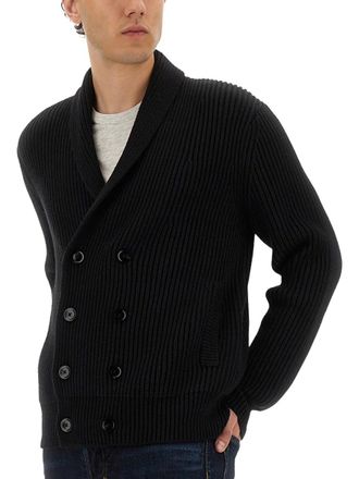 Tom Ford Mens Knitwear Cardigan - Black Silk - Size EU 50 (Mens)