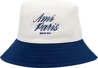 Ami Bob Hat - unisex - Hoeden - Blauw - 58 CM - Katoen - Accessoires