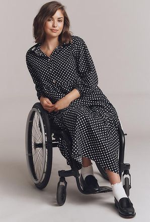 Maeve Bettina Tiered Shirt Dress by Maeve