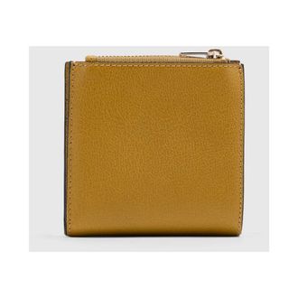 Piquadro Patricia Cardholder - Dames - Portefeuilles - Geel - ONE Size - Leer - Accessoires