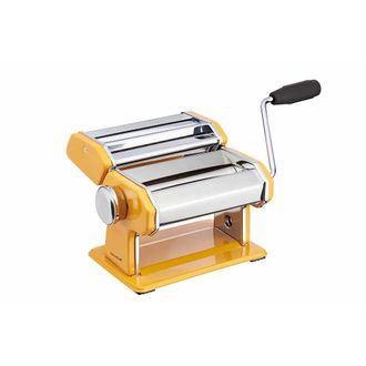 KitchenCraft Craft M&aacute;quina De Pasta Amarilla Robusta Y Compacta
