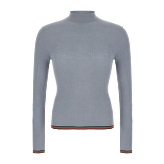Gucci Turtlenecks - male - Gucci - Turtlenecks - Gray - XL - Knitwear