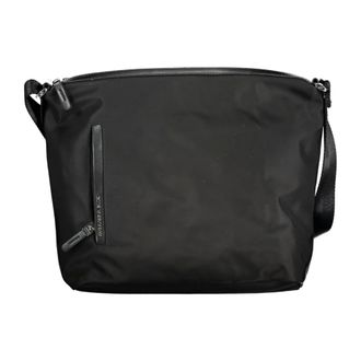 Mandarina Duck Cross Body Bags, female, Black, ONE SIZE, Black Womens Crossbody Bag with Zipper