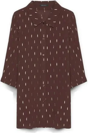 Fiorella Rubino Donna, Camicette, Marrone, 5Xl, new