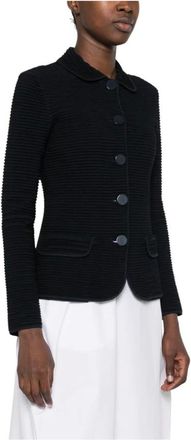Emporio Armani Donna, Giacche, Nero, XL, new