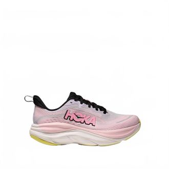 Hoka One One Womens Skyflow Shoes - Wide In Starlight Glow/carnation