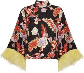 La DoubleJ Make An Exit Top - Dames - Blouses - Veelkleurig - L - Overhemden