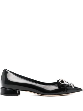 Jimmy Choo London Womens Auria Ballet Flats