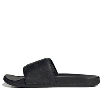adidas Adilette Comfort Slide Repeat Logo - Black GV9736