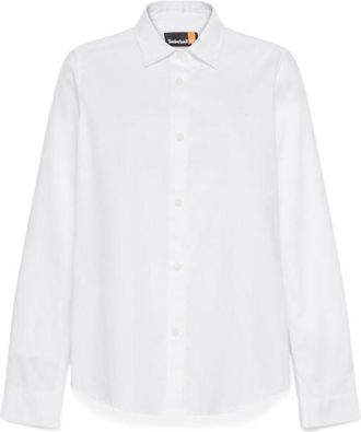 Timberland Oxford L/S Shirt Bluse für Damen | weiß