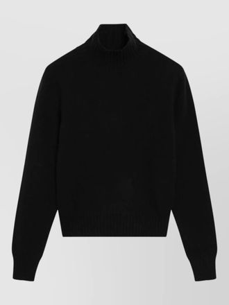 Ami cashmere turtleneck jumper
