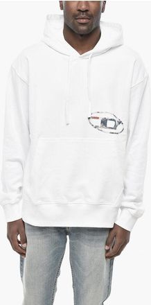 Diesel Cotton Hoodie S-MACS With Monogram size Xxl