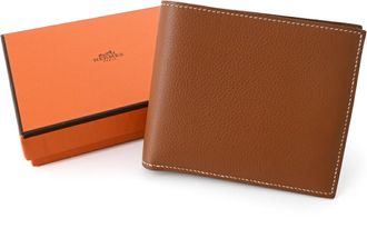 Hermès Mc2 Gold Wallet (Bi-Fold) (Pre-Owned)