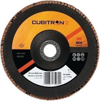 Forum 3m - Arandela De Presi&oacute;n Dentada Cubitron Ii 967a D.125mm K.40 Con.inox Co (por 10)