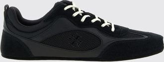 Tory Burch Sneakers low top Field in pelle e mesh con logo Double T