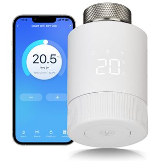 OEM Termostato De Radiador Inteligente Para Hogar Conectado, Termostato De Calefacci&oacute;n Wifi, Cabezal De Radiador Termost&aacute;tico Digital, Regulador De Calefa