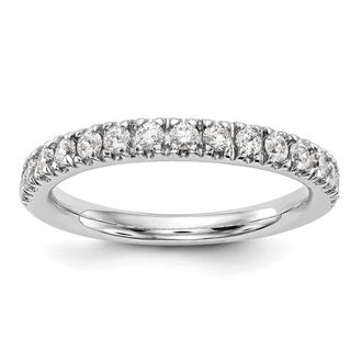 Diamond2Deal 14k Gold Lab Grown Diamond Wedding Band Ring 1/2Ct Clarity- VS Color- D-E