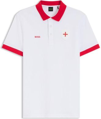 BOSS Paddy polo shirt with country flag