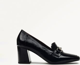 Radley London Black Heeled Saddle Loafer Burlington Mews SS25 Radley London