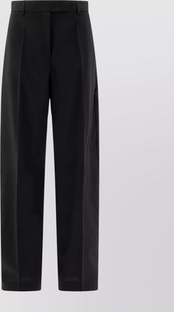 Sportmax oversized stretch wool trousers
