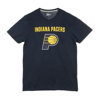 New Era New Era, T-Shirts, male, Black, Size: S Team Logo Tee in Obsidian Blue