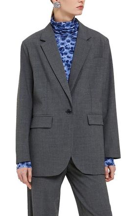 ottod'Ame Jacket With One Button in Grey at Nordstrom, Size 40 It