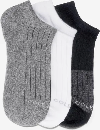 Cole Haan Womens 3 Pack Supersoft Low Cut Socks - Black