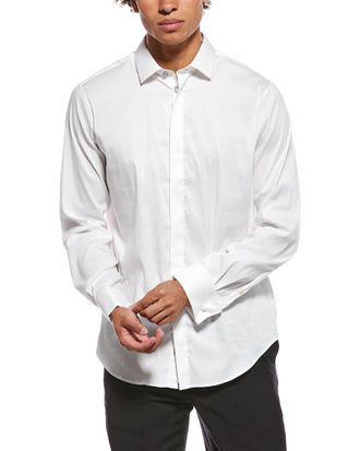 Rag & Bone Patrick Poplin Tuxedo Shirt