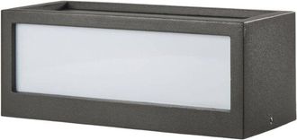 Lucande Lucande L&aacute;mpara De Pared Exterior tame En Negro Aluminio