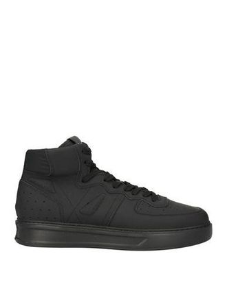 スニーカー Barracuda Black Leather Sneakers With Cushioned Sole Barracuda Studded leather sneakers - Black | BU2645C10HAV19NERO
