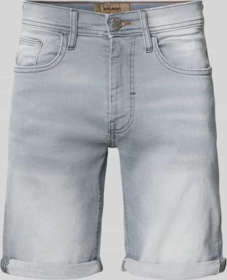 Blend Skinny Fit Jeansshorts im 5-Pocket-Design Modell TWISTER in Hellgrau, Gr&ouml;&szlig;e XXL