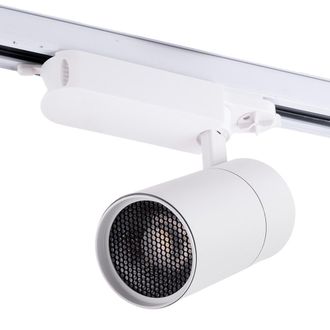 GreenIce Foco De Carril Led 30w 2527lm Cri90 2700&ordm;k Trif&aacute;sico 40.000h Antideslumbrante [ho-fc-30w-ad-w-ww]