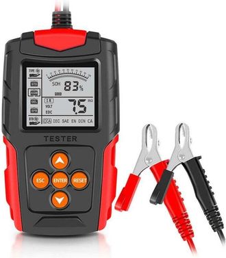 OEM Probador De Bater&iacute;a De Autom&oacute;vil De 12 V/24 V, Analizador De Bater&iacute;a Digital Lcd, Herramienta De Diagn&oacute;stico De Carga Para Autom&oacute;vil, Cami&oacute;n, Motocicl