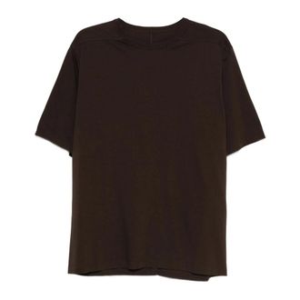 Rick Owens Tops, Heren, Bruin, 2Xl, Katoen, Brad T Katoenen T-shirt